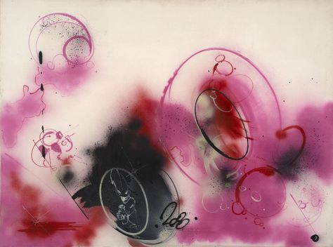 Futura 2000 (American, b. 1955), Draw your own conclusions, 1983. Spray paint on canvas, 137.5 x 183 cm Toro Inoue, Spray Paint On Canvas, Draw Your, Pics Art, Funky Art, Artsy Fartsy, Spray Paint, Textures Patterns, Photography Ideas