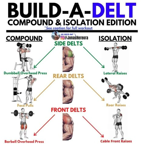 Shoulder Mass Workout, Delt Workout, Shoulder Press Workout, Delts Workout, Bigger Shoulders, Muscular Shoulders, Big Biceps Workout, Deltoid Workout, Best Shoulder Workout