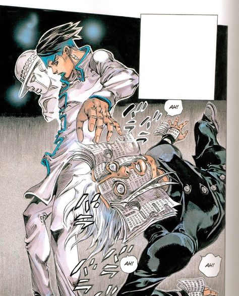 Araki Hirohiko, Anime People Drawings, Kishibe Rohan, Rohan Kishibe, Diamond Is Unbreakable, Yoshikage Kira, Japanese Poster Design, Jojo's Adventure, Battle Star