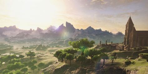 goregous botw scenes Botw Landscapes, Zelda Botw, Zelda Breath Of The Wild, Legend Of Zelda Breath, Zelda Breath, Breath Of The Wild, The Legend Of Zelda, Legend Of Zelda, The Wild