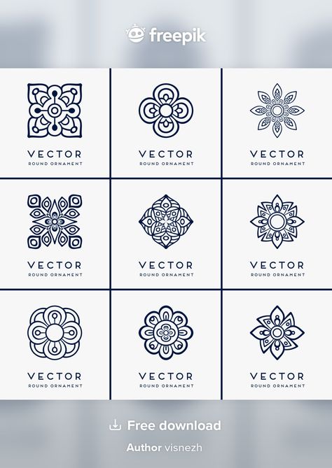 Mandala Packaging Design, Mandala Logo Design, Pattern Packaging, Flower Stencil Patterns, Mandala Logo, Flower Pattern Drawing, Adobe Illustrator Design, Fancy Packaging, Flower Graphic Design