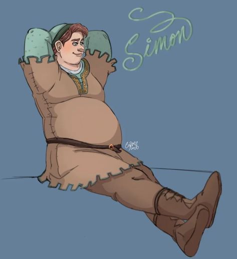 Simon is here. Don't make too much noise, he's settling down to sleep. 🥱 #Wish #disneywish #Disney #fanart #simonwish #chubbyboy #bigboy Too Much Noise, Chubby Boy, Disney Fanart, Fictional Crushes, To Sleep, Too Much, Star Wars, Sleep, Fan Art