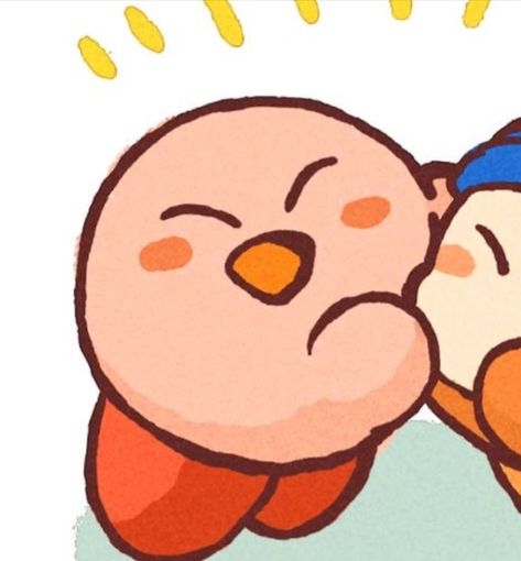 #kirby #waddledee #matchingpfps Kirby Matching Icons, Pfp Kirby, Kirby Memes, Best Friend Match, Kirby Character, Duos Icons, Kirby Art, Cute Profile Pictures, Matching Profile Pictures