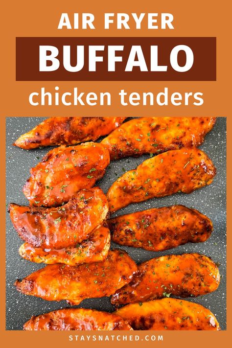 Spicy Air Fryer Chicken Tenders, Buffalo Tenders Air Fryer, Buffalo Chicken Tenderloin Recipes, Buffalo Chicken Tender Recipes, Buffalo Chicken In Air Fryer, Buffalo Chicken Seasoning, Air Fryer Chicken Seasoning, Buffalo Chicken Tenderloins, Grilled Buffalo Chicken Tenders