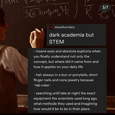 Old Education Aesthetic, Dark Academia Engineering, Math Academia Aesthetic, Math Dark Academia, Physics Dark Academia, Dark Academia Math, Stem Academia Aesthetic, Stem Academia, Dark Academia Slytherin