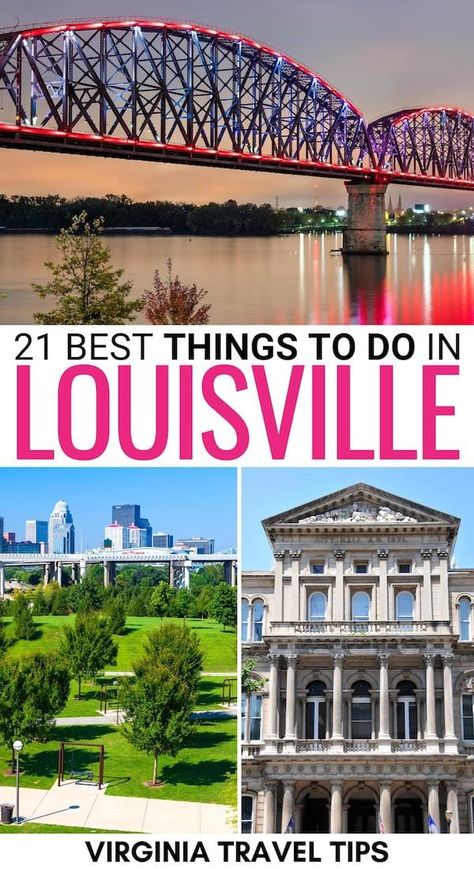 Louisville Restaurants, Kentucky Vacation, Kentucky Bourbon Trail, Kentucky Travel, Virginia Travel, Usa Travel Guide, Summer Road Trip, Louisville Kentucky, Planning A Trip