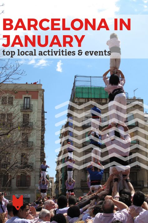 If you're visiting Barcelona in January, you're in luck. It's low season, so tourist crowds will be few and far between, but there are plenty of traditional fun events taking place throughout the month. Here's what's on our agenda! #Barcelona #Spain #January #Catalonia #travel #holidays #festivals Barcelona In January, Barcelona In Winter, Food Barcelona, What To Do In Barcelona, To Do In Barcelona, Visit Barcelona, Gothic Quarter, Spanish Culture, Travel In Europe