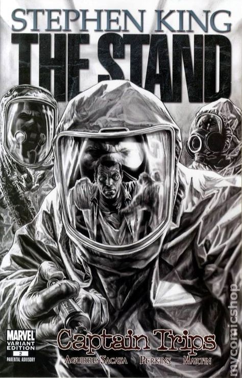 The Stand Captain Trips (2008) 2C The Stand Stephen King, Lee Bermejo, Stephen King Movies, Stephen King Books, Zombie Art, The Dark Tower, Dark And Twisted, The Stand, King Art