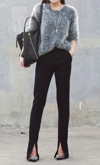 Fall Fashion Trends Women, Slim Trousers, How To Hem Pants, Winter Outfits For Work, Pencil Pants, Slim Fit Trousers, Fitted Trousers, Fall Fashion Trends, Fall Fashion Outfits