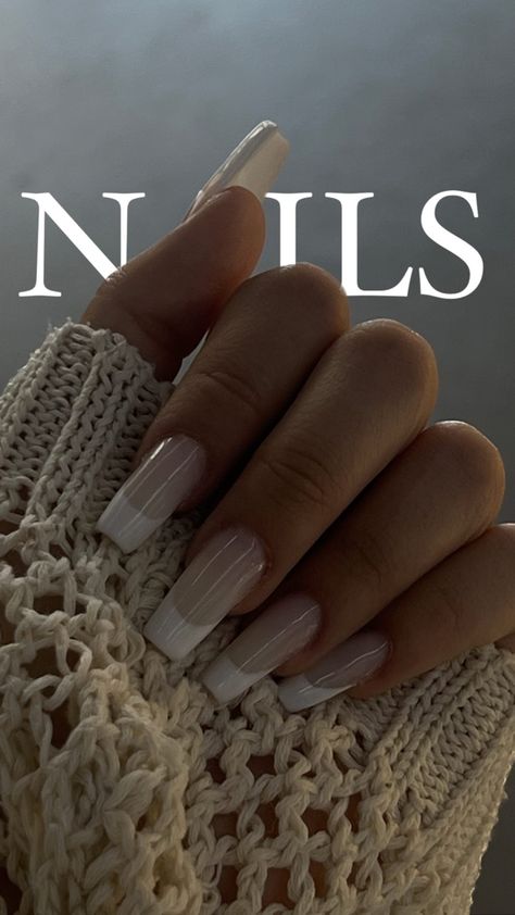 Milk French Nails, Nail Aesthetics, Nails French, Manicure Ideas, My Nails, French Nails, Nail Ideas, Manicure, Milk