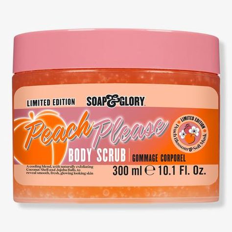 Body Scrubs & Exfoliants - Body Care | Ulta Beauty Peach Items, Soap Glory, Soap And Glory, Japanese Sweet, Sugar Scrubs, Beauty Tips For Hair, Body Scrubs, Skin Benefits, Coconut Shell