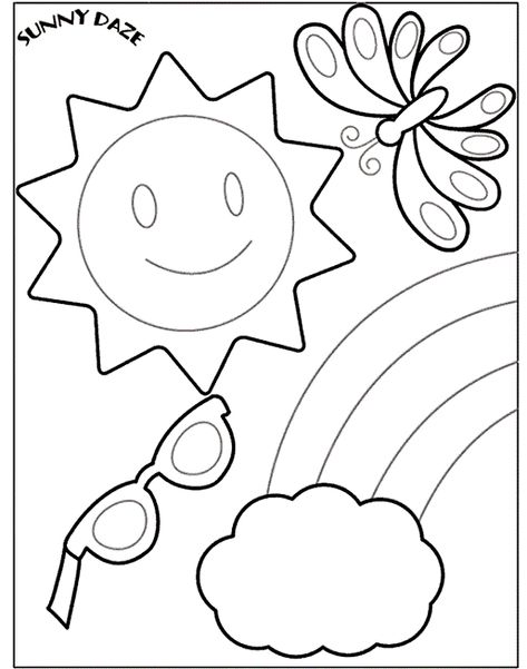 Free Summer Sunny Daze Coloring Sheets for Kids | Learning Printable Free Coloring Sheets For Kids, Summer Coloring Sheets, Coloring Pages Ideas, Camping Coloring Pages, Pages Ideas, Crayola Coloring Pages, Summer Coloring, Spring Coloring Pages, Summer Coloring Pages