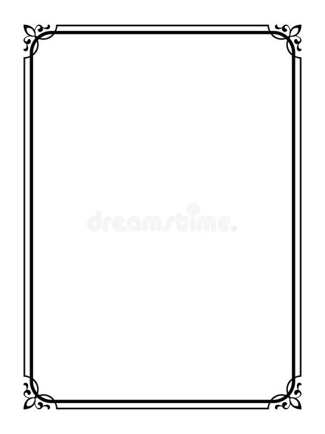 Black Borders For Project, Simple Black Border Design, Simple Frame Background, Frame Border Design Simple, Simple Frame Design, Black Border Frame, Black Frame Png, Frame Vector Design, Frame Black And White