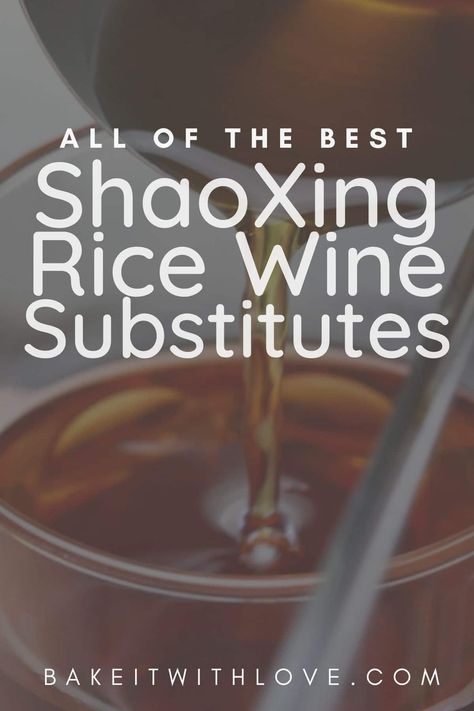 Cooking Substitutions, Sherry Wine, Chinese Cooking Wine, Chinese Cooking Recipes, Dry Wine, Takeout Food, Dry Vermouth, Ingredient Substitutions, Rice Wine Vinegar