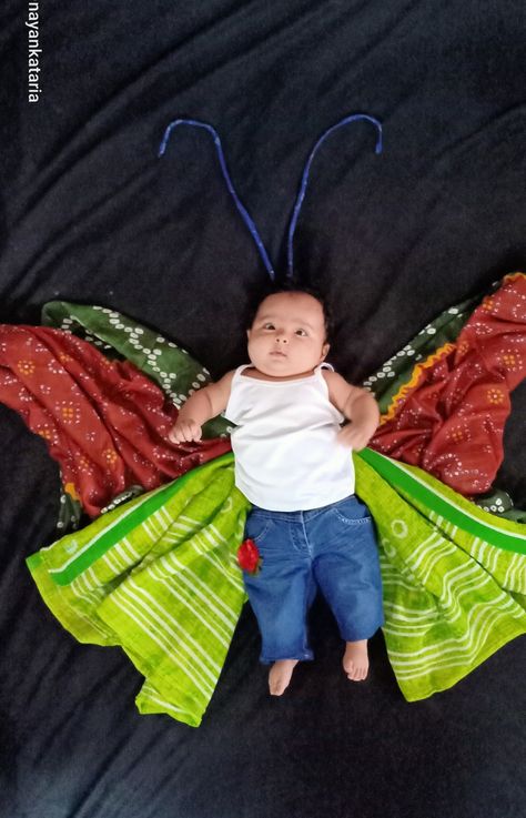 Butterfly Baby Photoshoot, Butterfly Photoshoot, Photoshoot Boy, Butterfly Pose, Baby Photo Shoot, Baby Photoshoot Boy, Butterfly Theme, Butterfly Baby, Baby Photoshoot