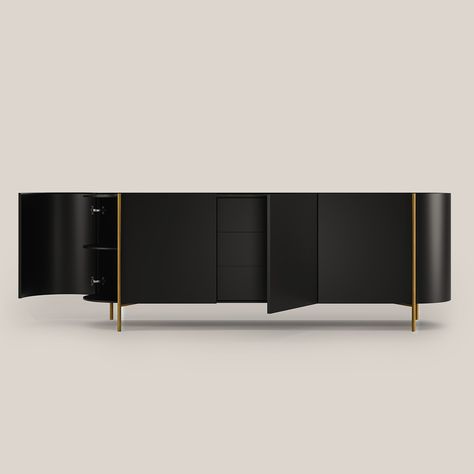 George Bosnas’ intentional design transforms the RIVANO sideboard beyond mere functionality, evolving it into a declaration of fluidity and elegance.‎ The rounded forms and tactile curves align with the authenticity of the anesis brand and resonate with the values of premium design within the RIDEAU collection and the EDGE series.‎ Sideboard RIVANO designed by @george.bosnas #anesiscomfortabledesigns #rivano #sideboard #woodcrafts #interior_and_living #modernhomes #livingspace #diningroom... Minimalism Organization, Side Board Styling, Intentional Design, Smart Storage, Staying Organized, Premium Design, Minimal Design, The Edge, Apartment Decor