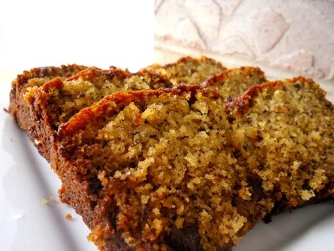 Cocoa Nib Sour Cream Banana Bread Recipe | Food Apparel Sour Cream Banana Bread Recipe, Sour Cream Banana Bread, Homemade Banana Bread, Butternut Squash Risotto, Cocoa Nibs, Best Banana Bread, Banana Bread Recipe, Chocolate Banana, Sausage Recipes