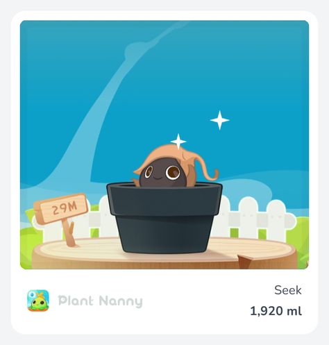 Check out my plant! It's already drank 1,920 ml of water today! #plantnanny #plantnannyapp #sparkful Install Plant Nanny: https://sparkful.pse.is/4z4wdc Plant Nanny, My Plant, Nanny, Drinks, Plants, Water