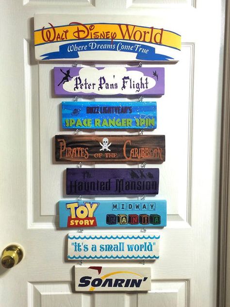 Disney Find - Custom Made Disney Signs Disney Sign, Disney College, Space Ranger, Disney College Program, Roommate Gifts, Disney Rooms, Disney Nursery, Disney Decor, Disney Addict