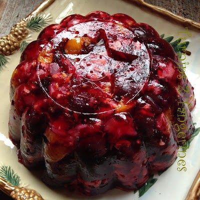 Congealed Cherry Salad | Turnips 2 Tangerines Black Cherry Jello Salad, Congealed Salad Recipes, Cherry Jello Salad, Cherry Jello Recipes, Cherry Salad Recipes, Congealed Salads, Black Cherry Jello, Orange Jello Salads, Cherry Salad