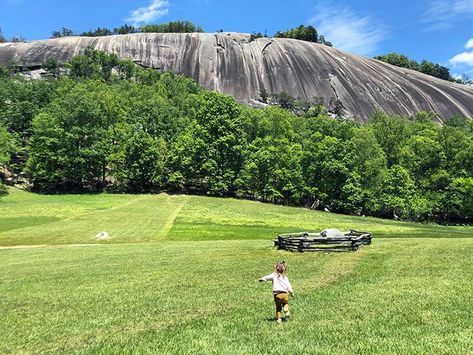 Stone Mountain State Park NC (The 9 Best Things to Do) Green Scenery, Swimming Hole, Western Nc, Western North Carolina, Fall Hiking, Stone Mountain, Camping Spots, Blue Ridge Parkway, Swimming Holes