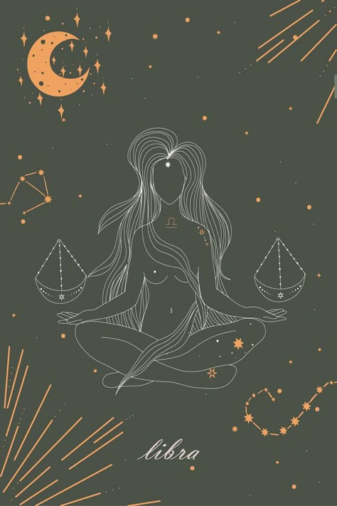 Gemini Wallpaper, Libra Aesthetic, Witchy Wall Decor, Capricorn Aesthetic, Libra Art, Capricorn Art, Aquarius Art, Capricorn Life, Witchy Wallpaper