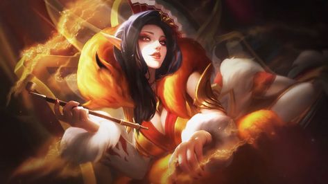 Aurora Foxy Lady by makinig Kula Diamond, Miya Mobile Legends, Doraemon Cartoon, Legend Wallpaper, Anime Mobile, The Legend Of Heroes, Mobile Legend, Hero Wallpaper, Comic Heroes