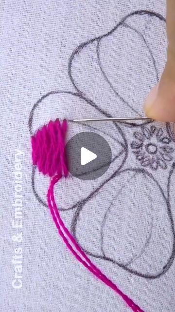 Cross Stitch Designs Flowers, Back Stitch Embroidery, Prayers For Children, Embroidery Tutorial, Embroidery Motifs, Flower Embroidery Designs, Back Stitch, April 25, Tutorial Diy