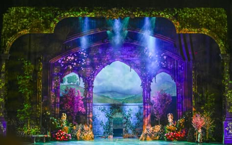 Productions Page 1 — Stephen Gifford Fantasy Stage Design, Garden Set Design Theatre, Fantasy Set Design, Croquet Court, Fantasy Lighting, In The Moment Photography, Garden Stage, Theatre Performance, Enchanted Garden Wedding