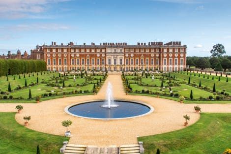 Royal Fashion Curator Talk | Hampton Court Palace | Historic Royal Palaces Hampton Court Gardens, Hillsborough Castle, Hampton Court Palace Gardens, Palace London, Famous Gardens, Royal Palaces, Palace Garden, Hampton Court Palace, Formal Gardens