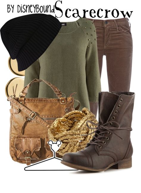 "Scarecrow" by lalakay ❤ liked on Polyvore Katniss Outfit, Wizard Of Oz Scarecrow, Oz Scarecrow, Polyvore Clothes, Disney Inspired Fashion, Disney Couture, Nerd Fashion, Disney Bounding, Character Inspired Outfits