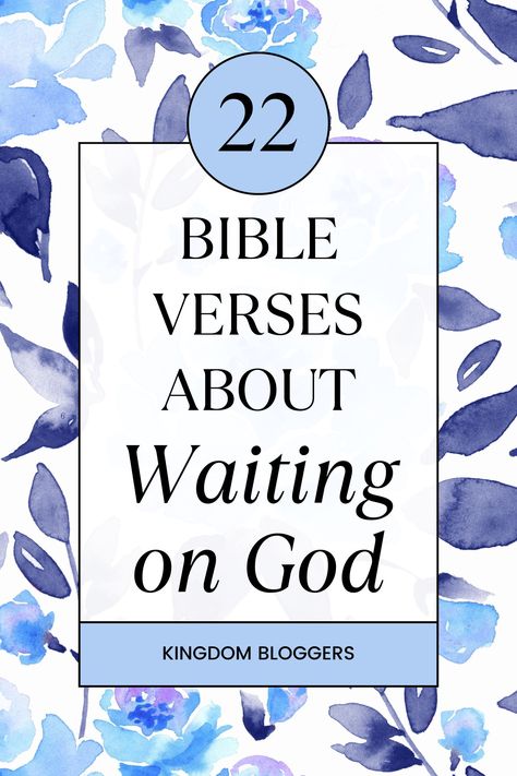 Discover the strength and peace that come from waiting on God with this collection of comforting Bible verses. Each scripture is a reminder of God’s perfect timing and His faithful promises, encouraging you to trust in His plan during periods of uncertainty and delay. Ideal for anyone seeking guidance and reassurance during times of waiting, these verses will uplift and inspire patience and faith in your heart. Bible Verses On Patience, Peaceful Bible Verses, Timing Bible Verse, Bible Verses About Waiting, Verses About Waiting, Bible Verses About Patience, Faith Questions, Trust In His Plan, Waiting On The Lord