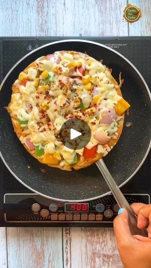 1.5M views · 12K reactions | Cheese Burst Roti Pizza - Dominos , Pizza Hut Bhool jayenge Bacche jab khayenge ghar ki roti se bana Cheese Burst Pizza - Easy Recipe and too yumm :)  #cheese #pizza #cheeseburst #dominos #pizzahut #kids #cheeseburstpizza #roti #nomaida #wholewheatpizza #yummy #yum #goodfood #indian #recipe #instagood #feelitreelit #reelkarofeelkaro #feelkaroreelkaro #reelitfeelit🧚🏼‍♀️ | Zayka Ka Tadka | Zayka Ka Tadka · Original audio Roti Pizza Recipes, Roti Pizza, Pizza Dominos, Pizza Easy, Chicken Pizza Recipes, Whole Wheat Pizza, Dominos Pizza, Indian Recipe, Pizza Recipes Homemade