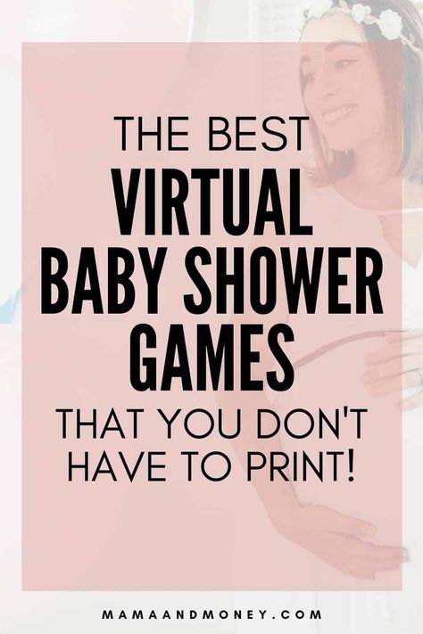 Baby Shower Ideas Games, Online Baby Shower Games, Games To Play On Zoom, Best Baby Shower Games, Virtual Baby Shower Ideas, Baby Shower Game Prizes, Virtual Baby Shower Games, Online Baby Shower, Virtual Baby Shower Invitation