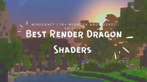 Minecraft Bedrock Shader, Minecraft Bedrock Mods, Modded Minecraft, Minecraft Addons, The Best Aesthetic, Best Aesthetic, Minecraft Pocket Edition, Pocket Edition, Minecraft Building