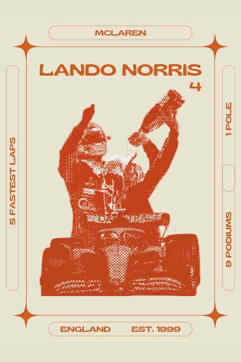 Mclaren F1 Poster, Lando Norris Poster, Mclaren Poster, Formula 1 Iphone Wallpaper, Lando Norris Mclaren, F1 Art, Phone Layouts, F1 Poster, Lando Norris