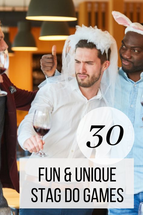 From daring challenges to hilarious antics, these 30 stag do games will ensure the groom and his crew have the time of their lives. 🎈

#VoxTravel #StagDoGames #StagDoIdeas #BachelorsParty #GroomParty #StagDoFun #StagDo2024 #PartyGames #BachelorsWeekend #DrinkingGames #StagDoChallenges #GroomToBe #StagDoActivities #BoysNightOut #StagWeekendIdeas #FunWithTheBoys #StagPartyVibes #StagDoEntertainment #PartyPlanning #UniqueStagGames #BestManDuties Stag Do Games, Stag Party Games, Stag Games, Stag Party Ideas, Stag And Doe Games, Stag Do Ideas, Best Man Duties, Bachelor Party Games, Stag And Doe