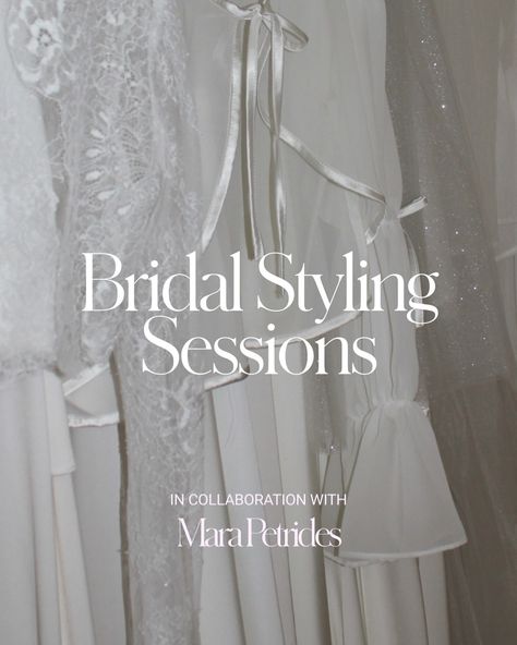 ✨ANNOUNCEMENT✨ We are offering personal bridal styling sessions at the studio with the lovely @marapetrides available upon request when you book your bridal appointment with us🤍 DM for more info & stay tuned to find out how this can make your bridal journey so much more enjoyable🌹 #theroberomance #bridalstyling #bridetobe #bridalcollection Bridal Appointment, Bridal Styling, Book Your Appointment, Bridal Collection, The Studio, Stay Tuned, How To Find Out, Make Your, Make It Yourself