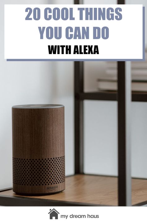 As we embrace smart home devices, we might forget just how powerful they are. There's plenty of cool things you can do with Alexa to make your life easier! Alexa Smart Home Ideas, Alexa Smart Home, Smart Home Devices, Home Devices, Simplify Your Life, Amazon Alexa, Smart Home, Cool Things, My Dream