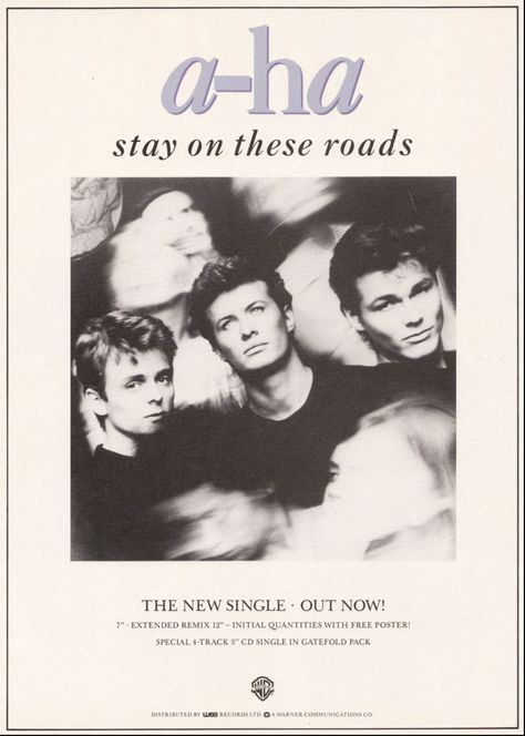 A-ha Band, Aha Band, Perfect Guy, Morten Harket, Vintage Music Posters, A Ha, 80s Bands, Pop Rock Bands, Golden Years