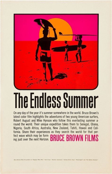 #post-modern Endless Summer Movie, Endless Summer Poster, Vintage Surf Posters, Surf Posters, Surf Movies, The Endless Summer, Surf Poster, Best Movie Posters, Summer Movie