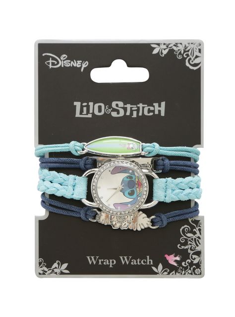 Stitch Watch, Stitch Things, Stitch Items, Lilo And Stitch Merchandise, Stitch Stuff, Suede Bracelet, Stitch Jewelry, Stitch Quote, Chevron Stitch