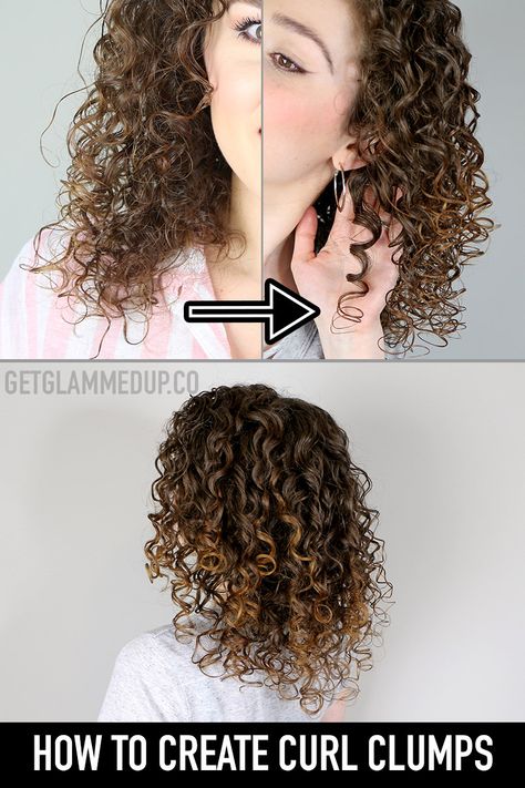 How To Clump Curls, Curl Clumping Tips, Make Hair Curly, Curl Clumps, Long Natural Curls, Short Natural Curls, Volume Curls, How To Get Bigger, Hair Washing