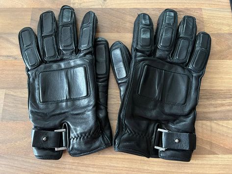 Prada lambskin/cashmere motorcycle / biker gloves (medium) | Grailed Biker Gloves, Prada Men, Homestuck, Men's Accessories, Leather Glove, Accessories Shop, Medium Size, Black Silver, Prada