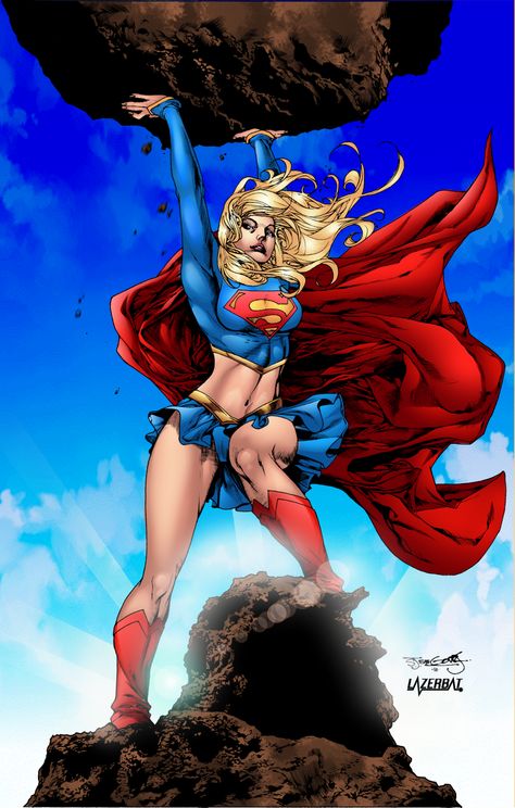 Supergirl Supergirl Art, Super Girls, Supergirl Dc, Superman Family, Dc Comics Artwork, Dc Comics Art, Dc Heroes, Cool Cartoons, Batgirl