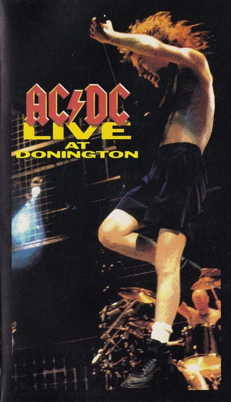 AC/DC: Live at Donington (1992) Cliff Williams, Acdc Live, Acdc Angus Young, Musical Hair, Malcolm Young, Acdc Angus, Vinnie Vincent, Bon Scott, Brian Johnson