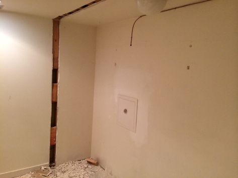 Removing A Closet Wall, Remove Closet Header, Opening Up A Closet, Removing Closet Wall, Opening Up A Closet Wall, Removing A Closet, Remove Reach In Closet, Remove Closet Wall, How To Widen Closet Opening