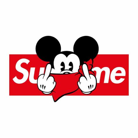 Supreme Hypebeast, Seni Resin, Supreme Iphone Wallpaper, Supreme Logo, Logo Animal, Hypebeast Wallpaper, Supreme Wallpaper, Mickey Mouse Art, Mickey Mouse Wallpaper