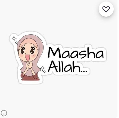 I Sell this Sticker on my Redbubble Shop ( D'Keza Design) Hijabi Girl Sticker, Hijabi Cartoon, Doctor Painting, Islamic Stickers, Pink Hijab, Masha Allah, Unique Sticker, Hijabi Girl, Islamic Gifts