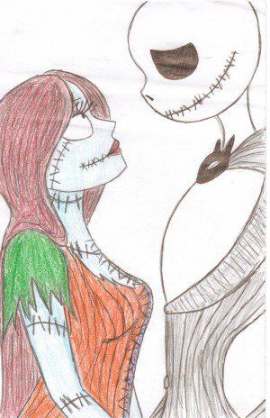 jack and sally love | Jack And Sally Love Quotes. QuotesGram Jack Skellington Drawing, Simple Tatto, Valentine Drawing, Jack Y Sally, Auntie Quotes, Jack Skellington And Sally, Jack Nightmare Before Christmas, Sally Skellington, Nightmare Before Christmas Drawings